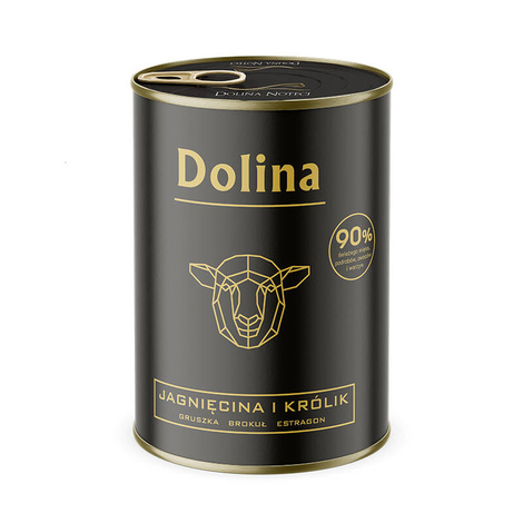 Dolina Wet Dog Food: Lamb and Rabbit, 400 g