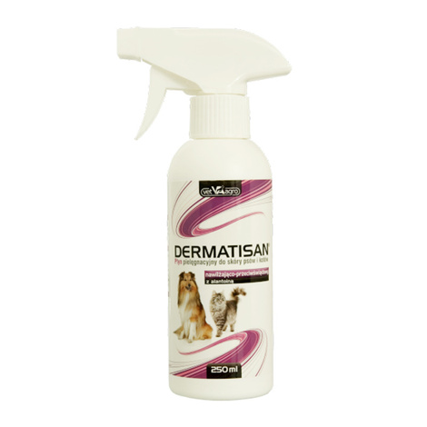 Dermatisan Moisturizing and Anti-Itch Lotion with Allantoin for Dogs and Cats, 250 ml