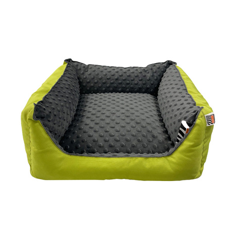 Pupilarni Sofa—a bed for dogs or cats, size. XS gray-green