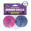 Cooper &amp; Pals Rubber Dog Toy Balls, 2-Pack