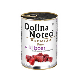 Dolina Noteci Premium Pure Wet Dog Food for Dogs with Allergies, Rich in Venison, 400 g