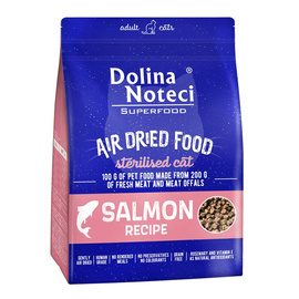 Dolina Noteci Superfood Salmon Dish—Dried Cat Food for Spayed Cats, 1 kg
