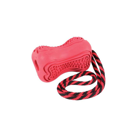 Zolux Titan S Red Rubber Toy with String