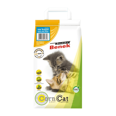 Certech Cat Litter " Super Benek " Corn Cat "Sea Breeze" 14 L