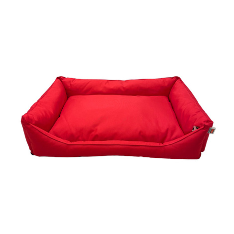 Pupilarni Kanapa Dog Bed for Medium Dogs, Size M, Red