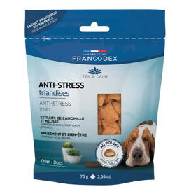 Francodex Anti-Stress Dog Treats with Chicken, 75 g