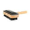 Trixie Double-Sided Wooden Dog and Cat Brush, 10 x 18 cm