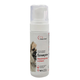 Over Zoo Hypoallergenic Foam Shampoo for Dogs and Cats, 150 ml