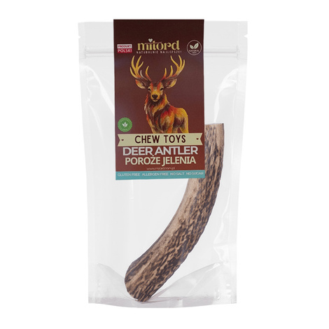 Milord Dog Chew Toy – Deer Antler L 101–130 g