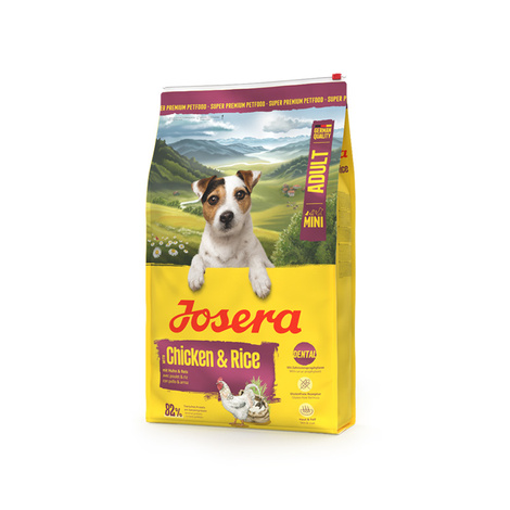 Josera Mini Dry Dog Food for Small Breeds: Chicken with Rice, 900 g