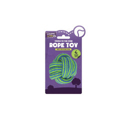 Dog Toy - Rope with a Ball for Tugging (Knotted Ball)
