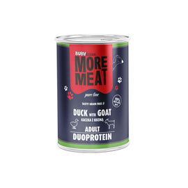 BUBAlicious Pure Duo Wet Dog Food: Duck & Goat, 400 g