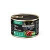 Super Rafi Cat Wet Food for Spayed or Neutered Cats with Goose and Turkey Liver, 185 g