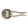 Measuring scoop for dry or dehydrated pet food with a clip to seal the bag