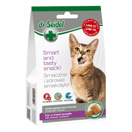 Dr. Seidel Cat Treats for Fresh Breath, 50 g