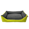 Pupilarni Kanapa Dog Bed, Size S, Gray and Green