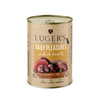 Luger's Daily Pleasures Wet Cat Food with Duck Hearts, 400 g