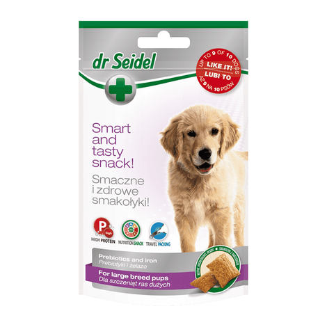Dr. Seidel Treats for Large-Breed Puppies, 90 g