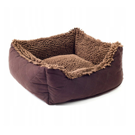 Dirty Dog Brown Dog Bed, 65x60 cm