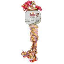 Zolux Dog Tug Toy, Colorful Spool Rope, 35 cm