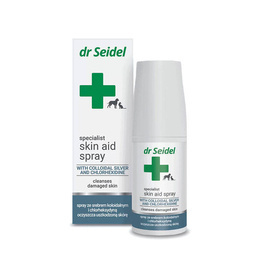 Dr. Seidel Skin Aid Spray: A specialized formula for treating skin damage in dogs and cats, 50 ml