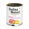 Dolina Noteci Premium Pure Wet Dog Food for Dogs with Allergies, Rich in Turkey and Potatoes, 800 g