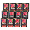 Rafi Wet Dog Food with Beef, 12-Pack (800 g each)