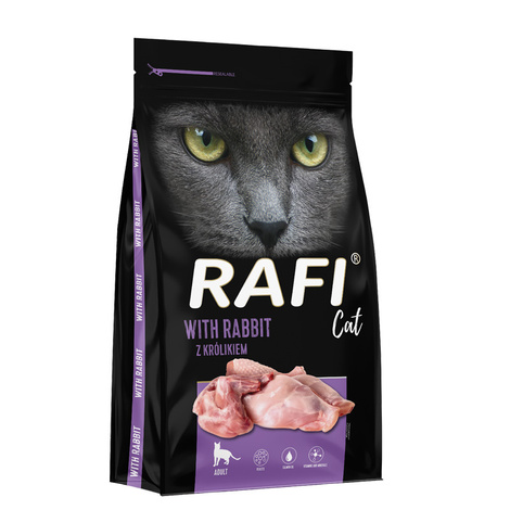 Rafi Cat Dry Cat Food with Rabbit, 7 kg