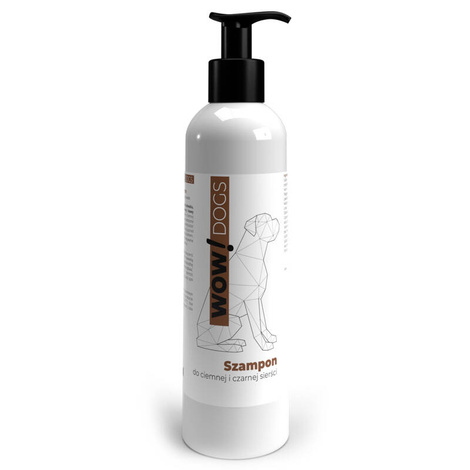 About Zoo Wow Dogs! Dog Shampoo for Dark and Black Coats, 250 ml