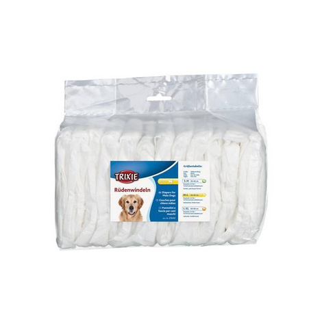 Trixie Dog Diapers, M–L, 46–60 cm, 12 per pack