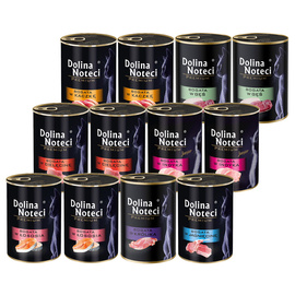Dolina Noteci Premium Mix Wet Cat Food, 12 x 400 g