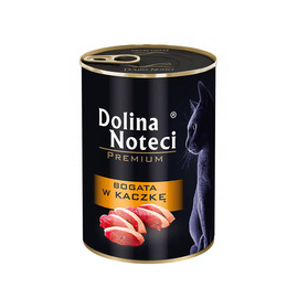 Dolina Noteci Premium Wet Cat Food Rich in Duck, 400 g
