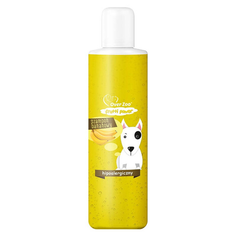 Over Zoo Frutti Power Banana Shampoo for Dogs with Sensitive Skin, 200 ml