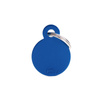 MyFamily Basic Address Tag - Small Blue Circle
