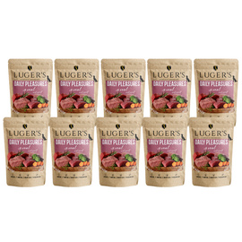 Luger's Daily Pleasures Wet Dog Food with Veal and Carrots, 10 x 500 g Pack