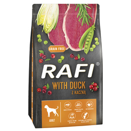 Rafi Dry Dog Food with Duck, 10 kg bag