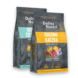 Dolina Noteci Premium Dry Cat Food for Spayed Cats, Assorted Flavors, 2 x 2 kg Set