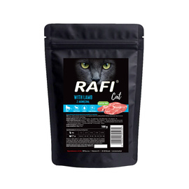 Rafi Cat Dry Cat Food with Lamb, 100 g