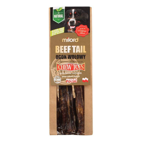 Milord Dog Treats: Beef Tails, 80 g