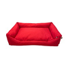 Pupilarni Kanapa Dog Bed for Medium Dogs, Size M, Red