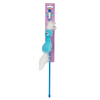 Cooper &amp; Pals Blue Bird Cat Toy Fishing Rod, 46 cm