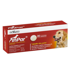 Inpar Deworming Tablets for Dogs, 20 tablets