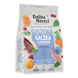 Dolina Noteci s Premium Dry Dog Food for Adult Small Breeds: Duck &amp; Rabbit, 3 kg