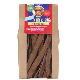 Milord Dog Treats: Pork and Banana Biscuits, 80 g