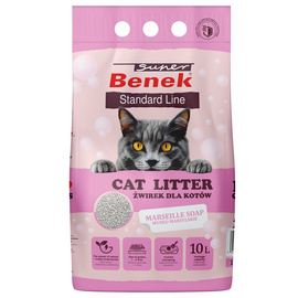Żwirek dla kota Certech Super Benek Active Uniwersalny Naturalny 5 L