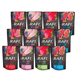 Rafi Mix Wet Dog Food, 12 x 300 g