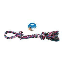 Duvo+ Toy: Rope with 2 Knots, 50 cm