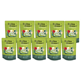 Dolina Noteci Superfood Wet Dog Food: Venison and Duck, 10-Pack (300 g each)