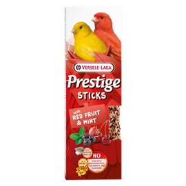 Versele Laga Prestige Sticks Seed Sticks with Red Berries and Mint for Canaries, 60 g