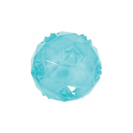 Zolux TPR POP Dog Toy - Turquoise Ball, 6 cm